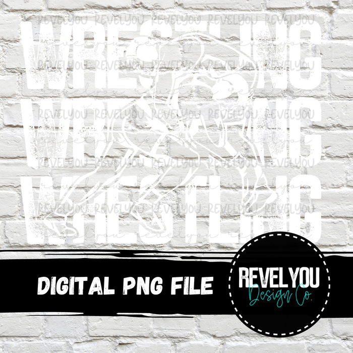 Wrestling Digital Bundle - PNG