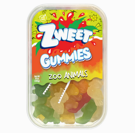 Zweet Gummies Zoo Theme